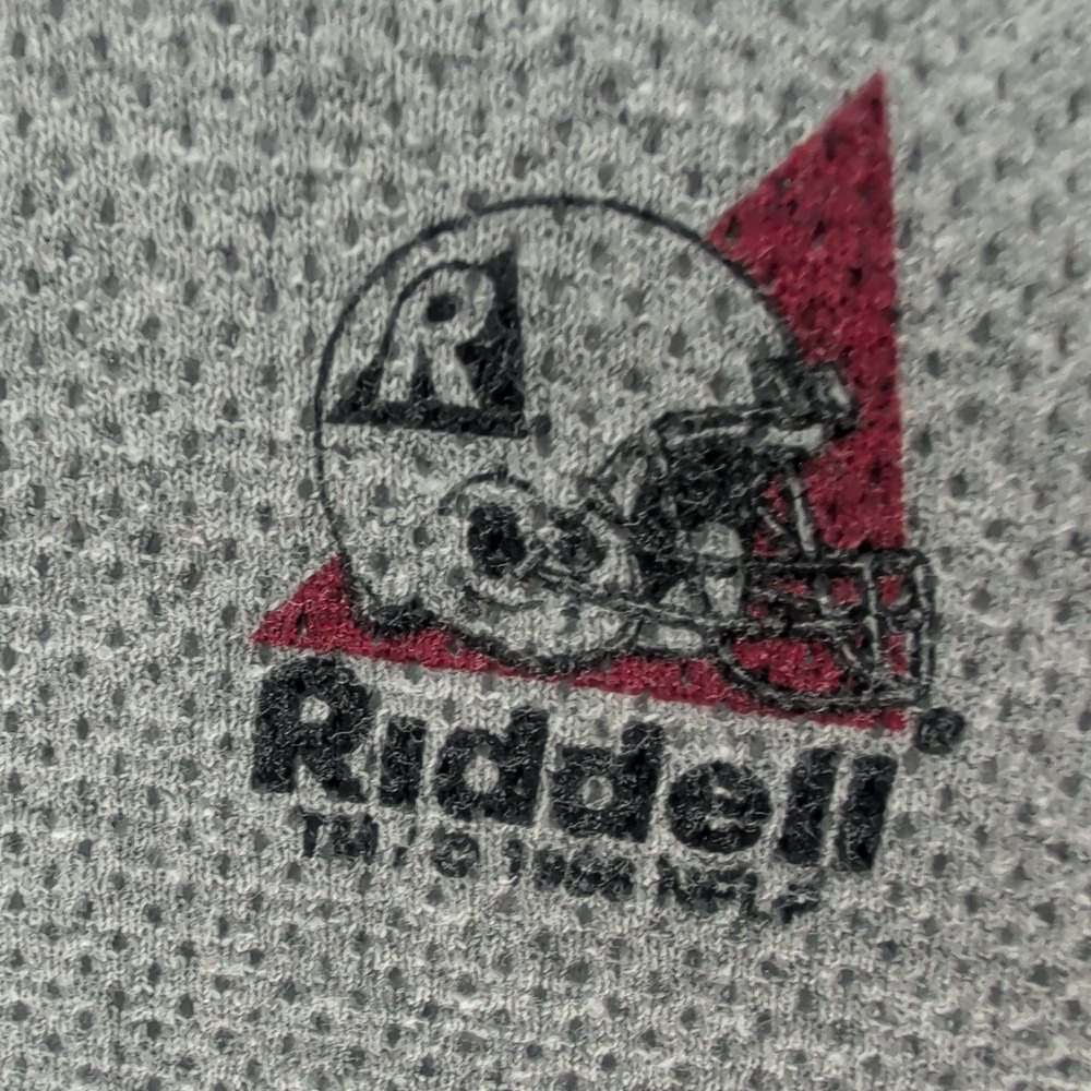 VTG 90s San Francisco 49ers Football Riddell Mens‎ Gray Graphic T-Shirt Sz M - Picture 4 of 8